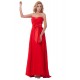 A-Line Pleated Long Red Chiffon Bridesmaid Dresses/Wedding Party Dresses BD010167 A-Line Pleated Long Red Chiffon Bridesmaid Dresses/Wedding Party Dresses BD010167