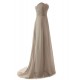 A-Line Sweetheart Long Chiffon Bridesmaid Dresses/Wedding Party Dresses BD010168