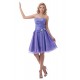 A-Line Short Beaded Purple Bridesmaid Dresses/Wedding Party Dresses BD010175