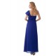 Sheath/Column One-Shoulder Royal Blue Long Chiffon Bridesmaid Dresses/Wedding Party Dresses BD010179