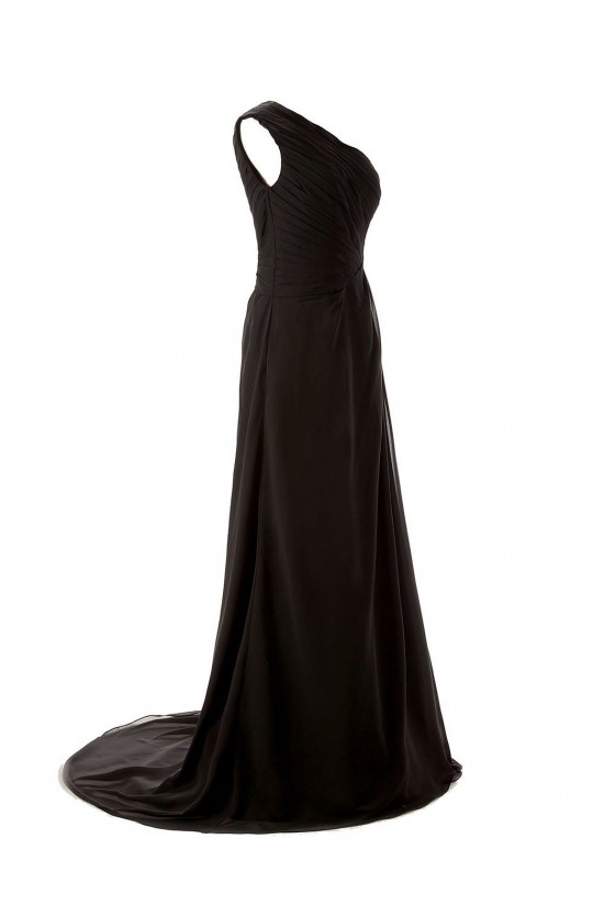 A-Line One-Shoulder Long Chiffon Bridesmaid Dresses/Wedding Party Dresses BD010181 A-Line One-Shoulder Long Chiffon Bridesmaid Dresses/Wedding Party Dresses BD010181