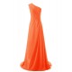A-Line One-Shoulder Long Chiffon Bridesmaid Dresses/Wedding Party Dresses BD010181 A-Line One-Shoulder Long Chiffon Bridesmaid Dresses/Wedding Party Dresses BD010181