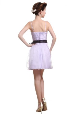 Short/Mini Spaghetti Strap Bridesmaid Dresses/Wedding Party Dresses BD010188