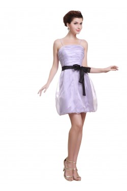 Short/Mini Spaghetti Strap Bridesmaid Dresses/Wedding Party Dresses BD010188