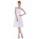 A-Line Straps Short White Chiffon Bridesmaid Dresses/Wedding Party Dresses BD010190 A-Line Straps Short White Chiffon Bridesmaid Dresses/Wedding Party Dresses BD010190