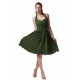 A-Line Halter Green Short Chiffon Bridesmaid Dresses/Wedding Party Dresses BD010191
