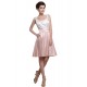 A-Line Short White Pink Bridesmaid Dresses/Wedding Party Dresses BD010192 A-Line Short White Pink Bridesmaid Dresses/Wedding Party Dresses BD010192