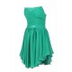 A-Line Strapless Short/Mini Chiffon and Lace Bridesmaid Dresses/Wedding Party Dresses BD010194 A-Line Strapless Short/Mini Chiffon and Lace Bridesmaid Dresses/Wedding Party Dresses BD010194