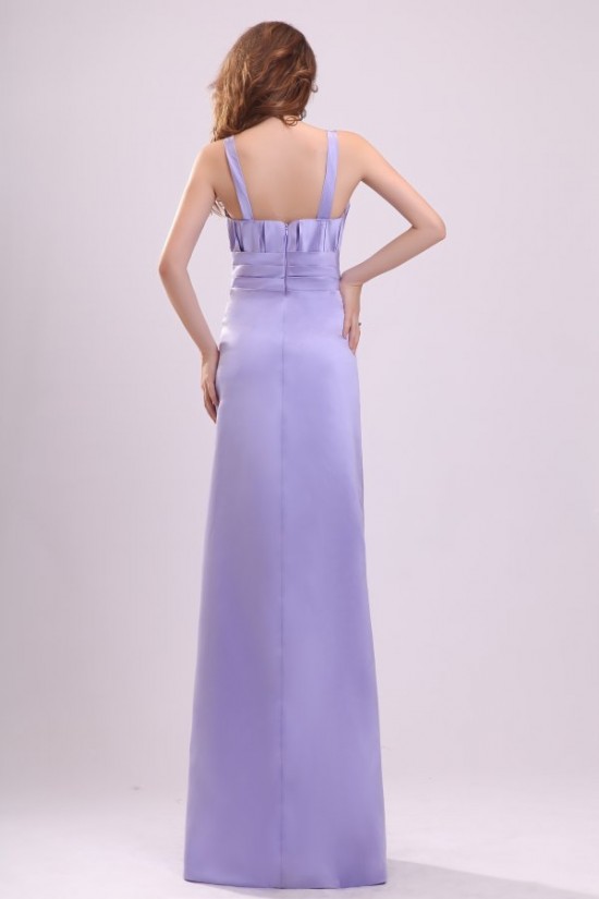 A-Line Straps Floor-Length Satin Bridesmaid Dresses/Wedding Party Dresses BD010201 A-Line Straps Floor-Length Satin Bridesmaid Dresses/Wedding Party Dresses BD010201