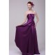 A-Line Strapless Purple Floor-Length Bridesmaid Dresses/Wedding Party Dresses BD010204