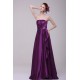 A-Line Strapless Purple Floor-Length Bridesmaid Dresses/Wedding Party Dresses BD010204
