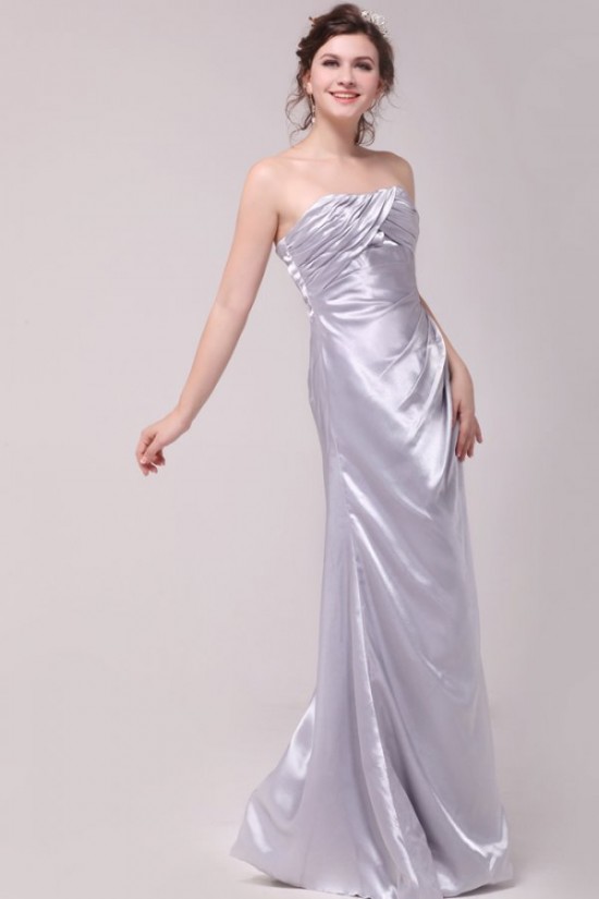 A-Line Strapless Floor-Length Bridesmaid Dresses/Wedding Party Dresses BD010205 A-Line Strapless Floor-Length Bridesmaid Dresses/Wedding Party Dresses BD010205