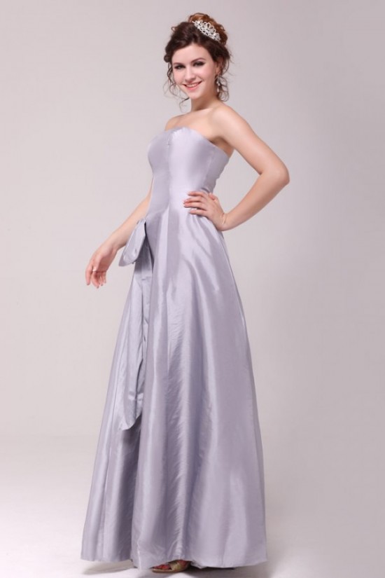 A-Line Strapless Floor-Length Bridesmaid Dresses/Wedding Party Dresses BD010206 A-Line Strapless Floor-Length Bridesmaid Dresses/Wedding Party Dresses BD010206