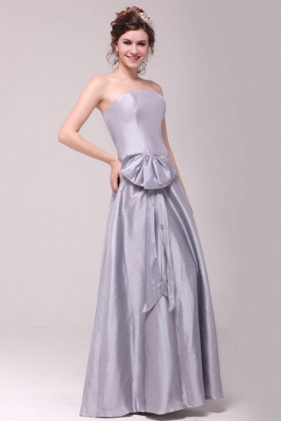 A-Line Strapless Floor-Length Bridesmaid Dresses/Wedding Party Dresses BD010206 A-Line Strapless Floor-Length Bridesmaid Dresses/Wedding Party Dresses BD010206