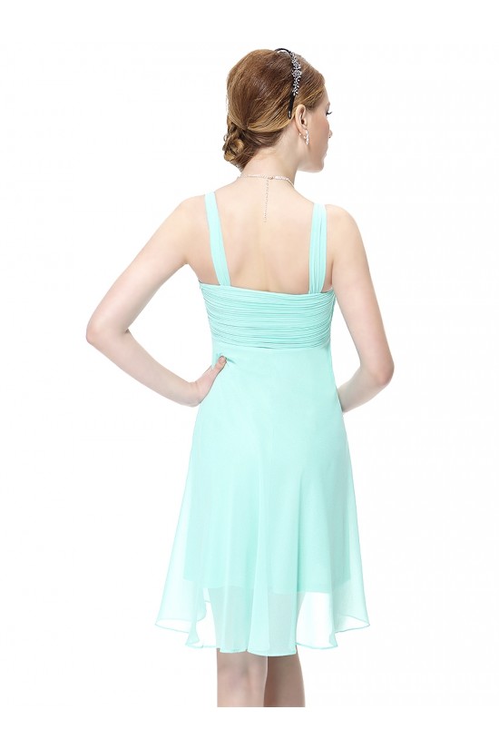 Empire Short Blue Chiffon Bridesmaid Dresses/Wedding Party Dresses/Maternity Dresses BD010212