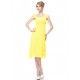 A-Line Straps Yellow Chiffon Short Bridesmaid Dresses/Wedding Party Dresses BD010215 A-Line Straps Yellow Chiffon Short Bridesmaid Dresses/Wedding Party Dresses BD010215