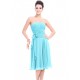 A-Line Strapless Blue Knee-Length Chiffon Bridesmaid Dresses/Wedding Party Dresses BD010216 A-Line Strapless Blue Knee-Length Chiffon Bridesmaid Dresses/Wedding Party Dresses BD010216