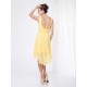 High Low V-Neck Yellow Chiffon Bridesmaid Dresses/Wedding Party Dresses BD010232 High Low V-Neck Yellow Chiffon Bridesmaid Dresses/Wedding Party Dresses BD010232