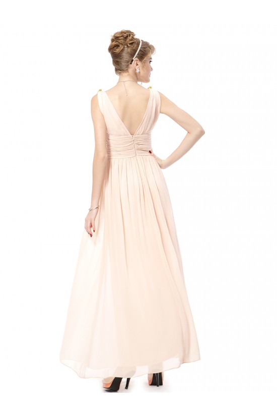A-Line V-Neck Long Pink Chiffon Bridesmaid Dresses/Wedding Party Dresses BD010238 A-Line V-Neck Long Pink Chiffon Bridesmaid Dresses/Wedding Party Dresses BD010238