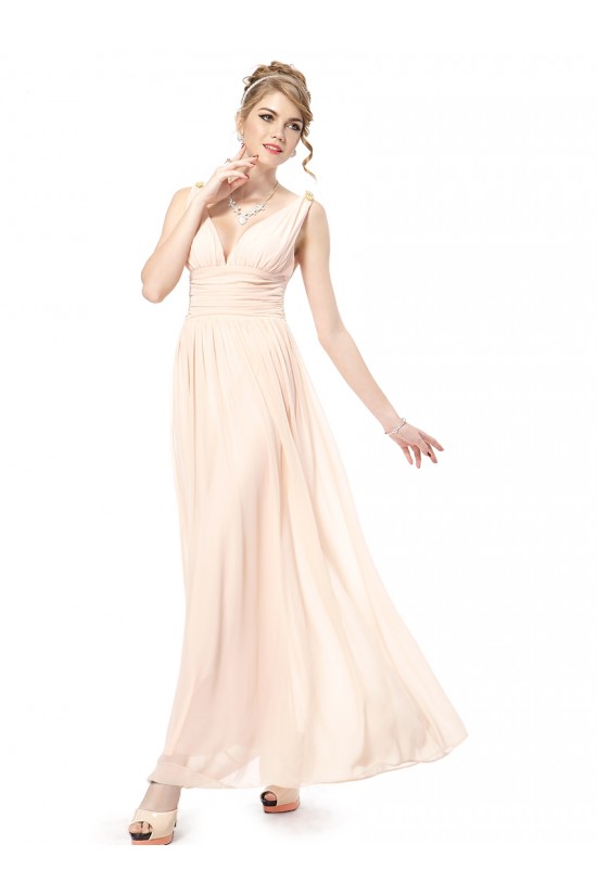 A-Line V-Neck Long Pink Chiffon Bridesmaid Dresses/Wedding Party Dresses BD010238 A-Line V-Neck Long Pink Chiffon Bridesmaid Dresses/Wedding Party Dresses BD010238