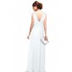A-Line V-Neck Long White Chiffon Bridesmaid Dresses/Wedding Party Dresses BD010245 A-Line V-Neck Long White Chiffon Bridesmaid Dresses/Wedding Party Dresses BD010245
