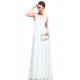 A-Line V-Neck Long White Chiffon Bridesmaid Dresses/Wedding Party Dresses BD010245 A-Line V-Neck Long White Chiffon Bridesmaid Dresses/Wedding Party Dresses BD010245