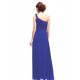A-Line One-Shoulder Long Royal Blue Chiffon Bridesmaid Dresses/Evening Dresses BD010264 A-Line One-Shoulder Long Royal Blue Chiffon Bridesmaid Dresses/Evening Dresses BD010264