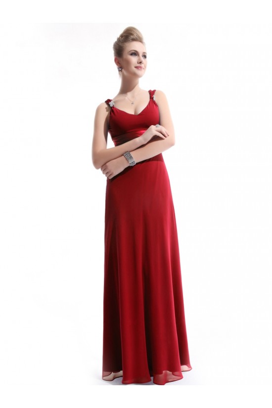 Sheath V-Neck Long Red Chiffon Bridesmaid Dresses/Evening Dresses BD010267 Sheath V-Neck Long Red Chiffon Bridesmaid Dresses/Evening Dresses BD010267