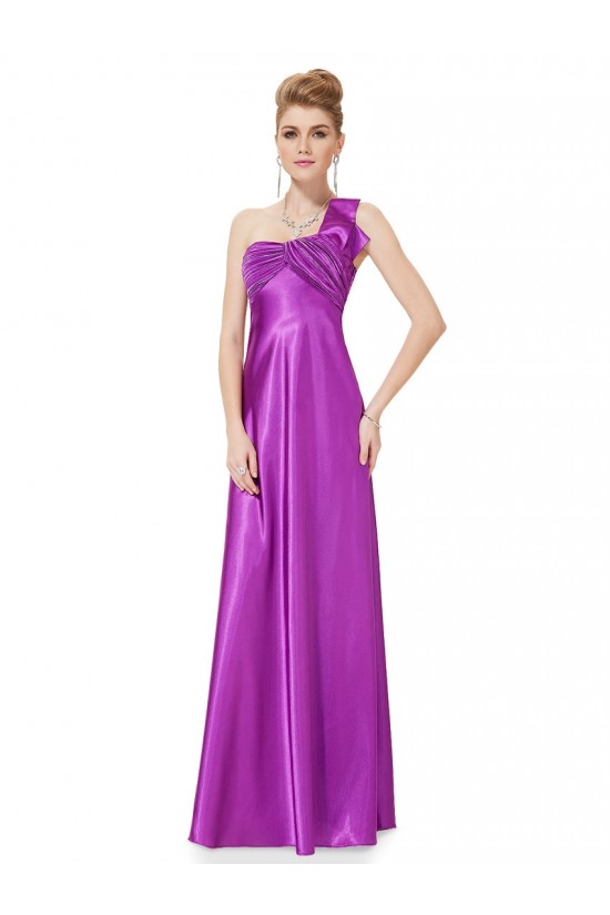 Empire One-Shoulder Purple Long Chiffon Bridesmaid Dresses/Evening Dresses BD010269 Empire One-Shoulder Purple Long Chiffon Bridesmaid Dresses/Evening Dresses BD010269