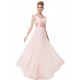 A-Line Long Pink Chiffon Bridesmaid Dresses/Evening Dresses BD010273 A-Line Long Pink Chiffon Bridesmaid Dresses/Evening Dresses BD010273