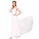 A-Line Long White Chiffon Bridesmaid Dresses/Evening Dresses BD010275 A-Line Long White Chiffon Bridesmaid Dresses/Evening Dresses BD010275