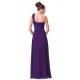 A-Line One-Shoulder Sweetheart Long Purple Chiffon Bridesmaid Dresses/Evening Dresses BD010287 A-Line One-Shoulder Sweetheart Long Purple Chiffon Bridesmaid Dresses/Evening Dresses BD010287