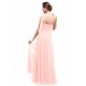 Empire One-Shoulder Long Pink Chiffon Bridesmaid Dresses/Evening Dresses/Maternity Dresses BD010294 Empire One-Shoulder Long Pink Chiffon Bridesmaid Dresses/Evening Dresses/Maternity Dresses BD010294