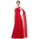 Empire One-Shoulder Long Red Chiffon Bridesmaid Dresses/Evening Dresses/Maternity Dresses BD010297