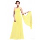 Empire One-Shoulder Long Yellow Chiffon Bridesmaid Dresses/Evening Dresses/Maternity Dresses BD010298 Empire One-Shoulder Long Yellow Chiffon Bridesmaid Dresses/Evening Dresses/Maternity Dresses BD010298