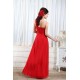 Empire One-Shoulder Long Red Chiffon Bridesmaid Dresses/Evening Dresses/Maternity Dresses BD010304 Empire One-Shoulder Long Red Chiffon Bridesmaid Dresses/Evening Dresses/Maternity Dresses BD010304