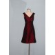 A-Line Short V-Neck Taffeta Bridesmaid Dresses/Wedding Party Dresses BD010334