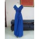 Sheath/Column V-Neck Long Royal Blue Chiffon Bridesmaid Dresses/Wedding Party Dresses BD010335 Sheath/Column V-Neck Long Royal Blue Chiffon Bridesmaid Dresses/Wedding Party Dresses BD010335