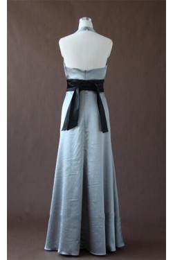 A-Line Halter Long Bridesmaid Dresses/Wedding Party Dresses BD010342
