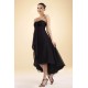 High Low Strapless Black Chiffon Bridesmaid Dresses/Wedding Party Dresses BD010364 High Low Strapless Black Chiffon Bridesmaid Dresses/Wedding Party Dresses BD010364