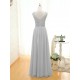 A-Line Long Chiffon Bridesmaid Dresses/Wedding Party Dresses BD010394