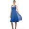 Empire Royal Blue Chiffon Knee-Length Bridesmaid Dresses/Wedding Party Dresses/Maternity Dresses BD010414