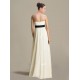 A-Line Strapless Floor-Length Chiffon Bridesmaid Dresses/Wedding Party Dresses BD010416