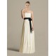 A-Line Strapless Floor-Length Chiffon Bridesmaid Dresses/Wedding Party Dresses BD010416