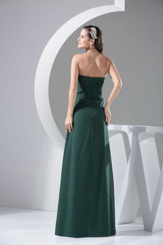 A-Line Strapless Long Chiffon Bridesmaid Dresses/Wedding Party Dresses BD010436 A-Line Strapless Long Chiffon Bridesmaid Dresses/Wedding Party Dresses BD010436