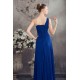 A-Line One-Shoulder Royal Blue Pleated Chiffon Floor-Length Bridesmaid Dresses/Wedding Party Dresses BD010440 A-Line One-Shoulder Royal Blue Pleated Chiffon Floor-Length Bridesmaid Dresses/Wedding Party Dresses BD010440