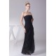 Sheath/Column Strapless Black Floor-Length Chiffon Bridesmaid Dresses/Wedding Party Dresses BD010442 Sheath/Column Strapless Black Floor-Length Chiffon Bridesmaid Dresses/Wedding Party Dresses BD010442
