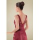 A-Line Long Red Satin Bridesmaid Dresses/Wedding Party Dresses BD010477 A-Line Long Red Satin Bridesmaid Dresses/Wedding Party Dresses BD010477
