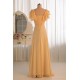 A-Line V-Neck Yellow Floor-Length Chiffon Bridesmaid Dresses/Wedding Party Dresses BD010497 A-Line V-Neck Yellow Floor-Length Chiffon Bridesmaid Dresses/Wedding Party Dresses BD010497