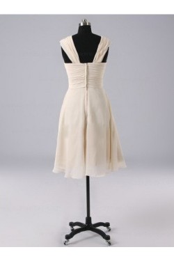 A-Line Short Chiffon Bridesmaid Dresses/Evening Dresses BD010512